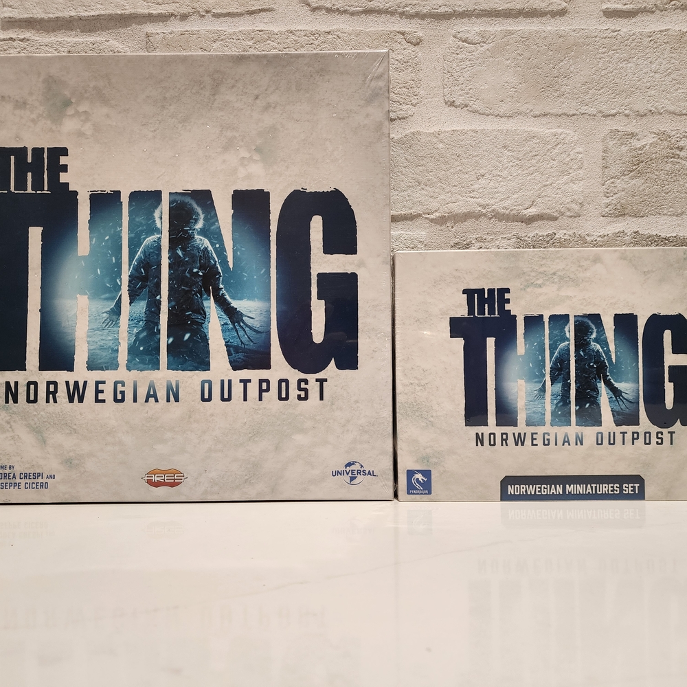 Sealed The Thing Norwegian Outpost Board Game Expansion & Miniatures Set BGS1
